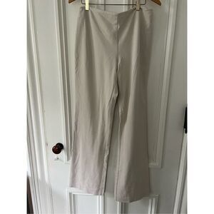 The Limited cream stretch wide leg dress pants 10